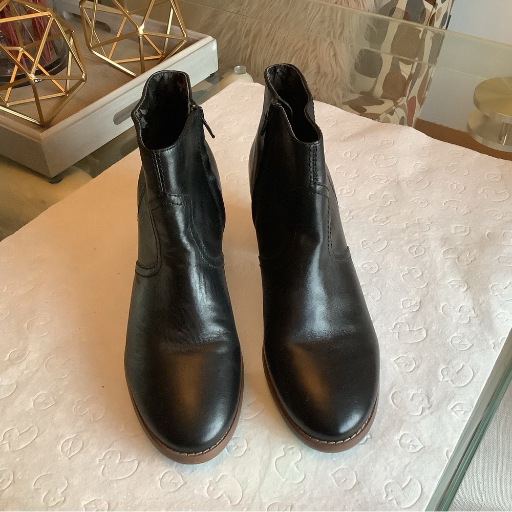 Black leather Croma Vintage boots